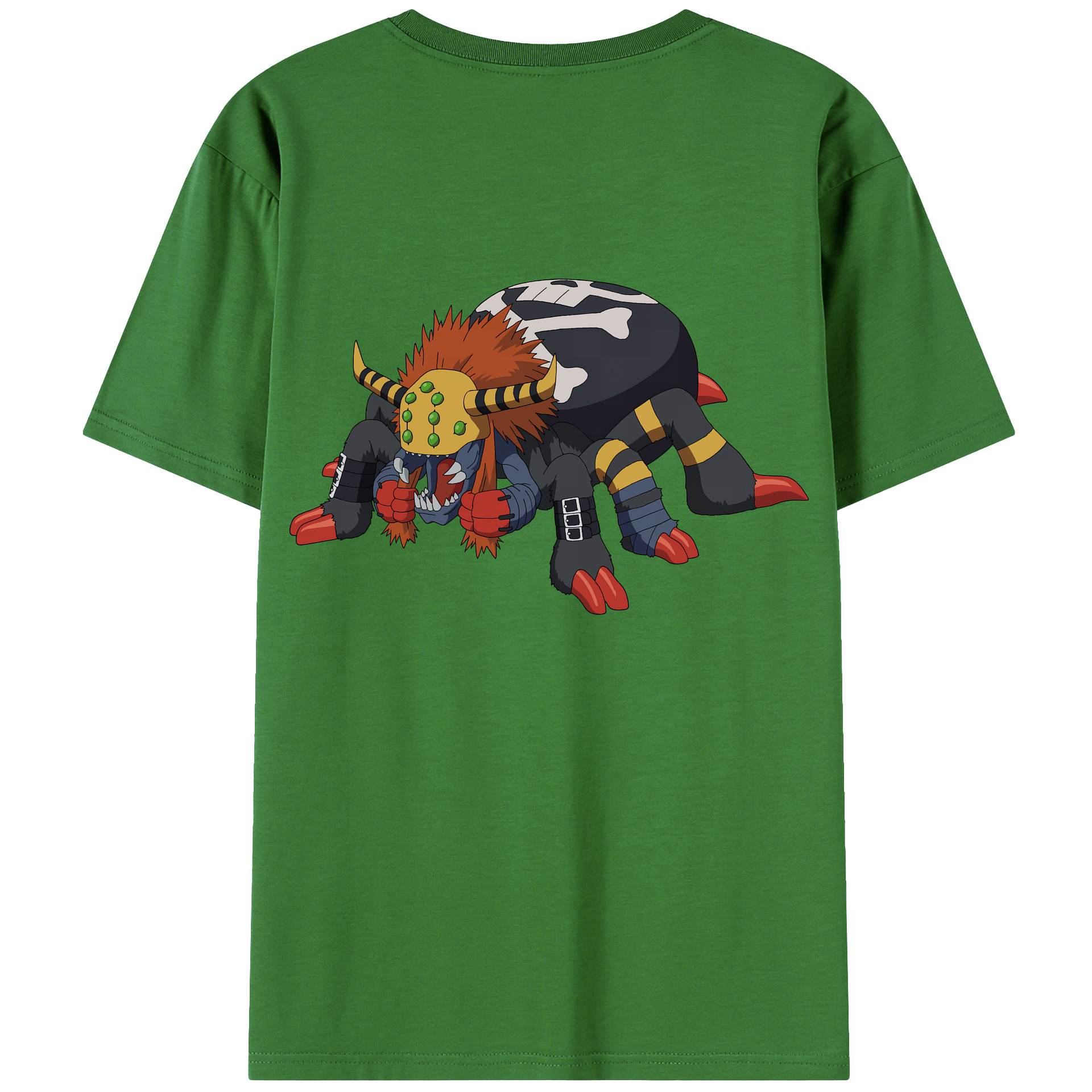 （画像用） Digimon デジタルモンスター/デジモン レディース半袖Tシャツ(バックプリント)